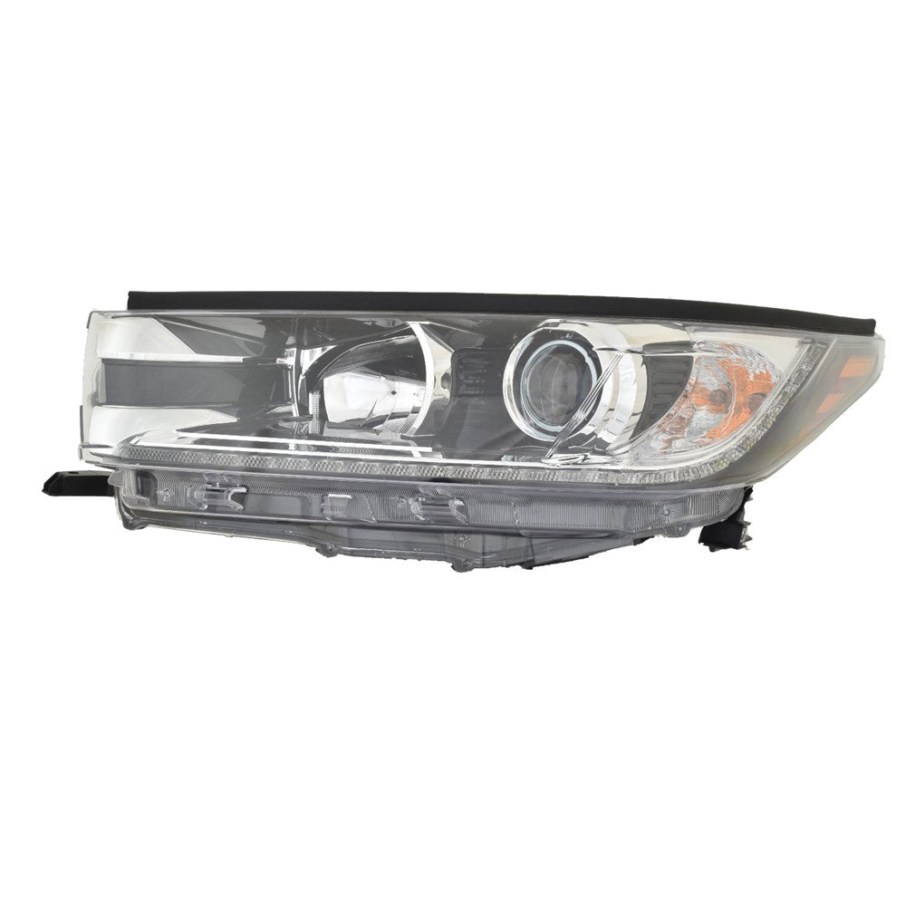 Front Left Driver Side Halogen Headlight Assembly 2019 Toyota Highlander