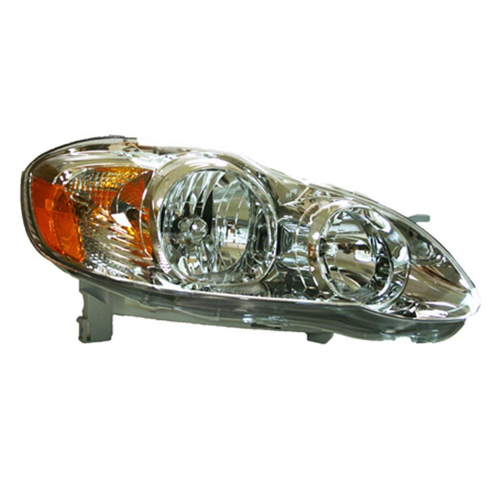 Front Right Passenger Side Headlight Assembly 2005-2008 Toyota Corolla