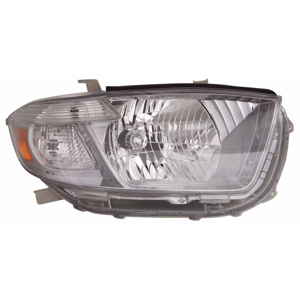 Front Right Passenger Side Headlight Lens And Housing 2008-2010 Toyota Highlander