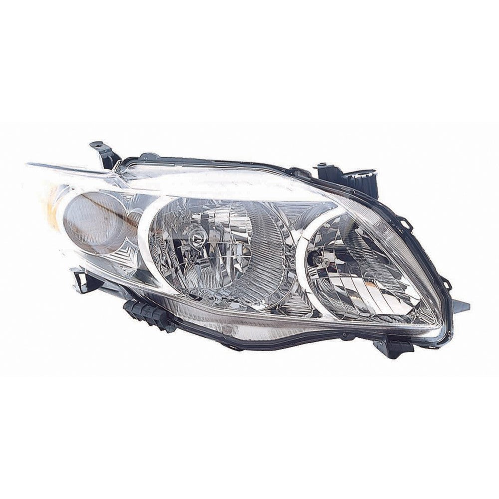 Front Right Passenger Side Headlight Assembly 2009-2010 Toyota Corolla