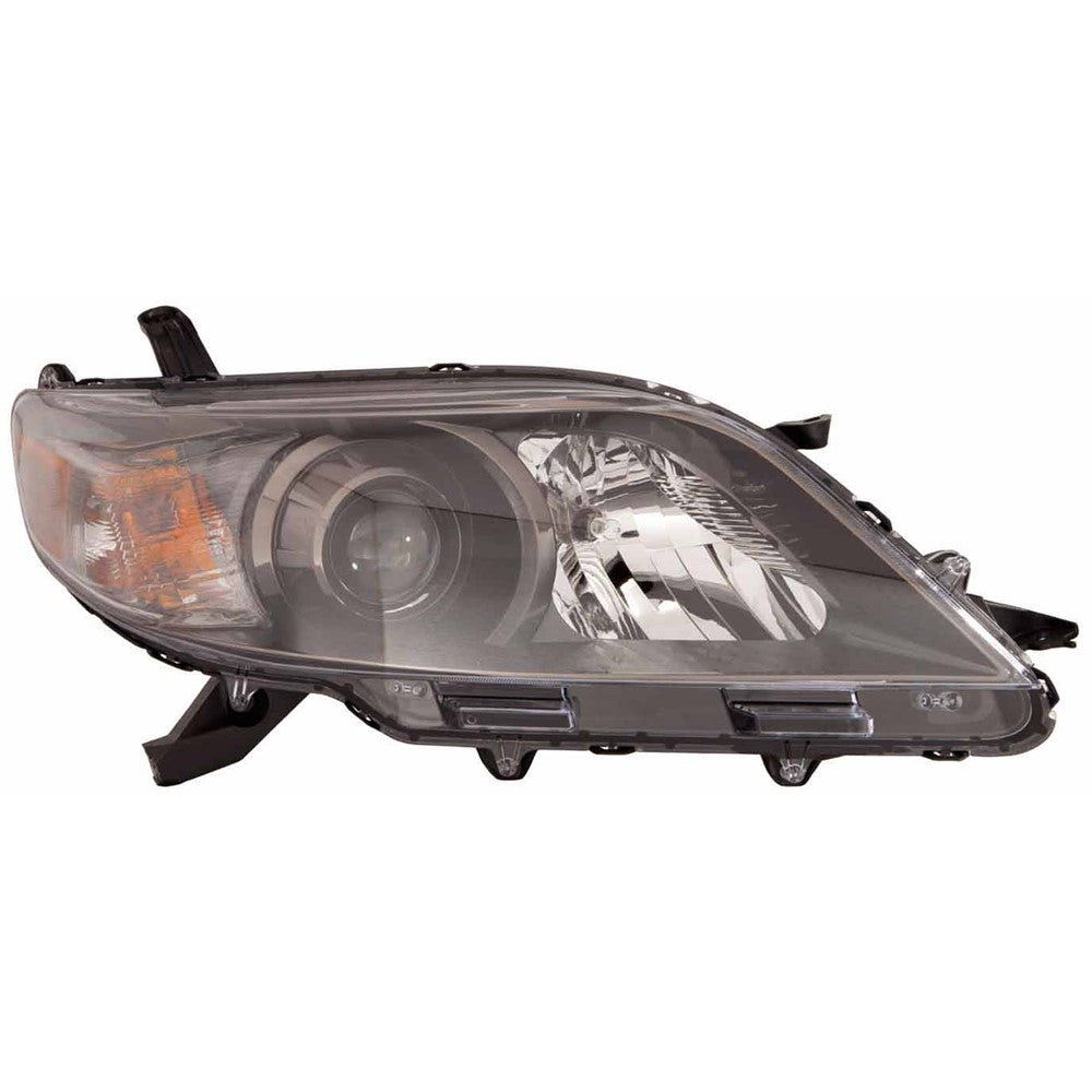 Front Right Passenger Side Halogen Headlight Assembly 2011-2014 Toyota Sienna