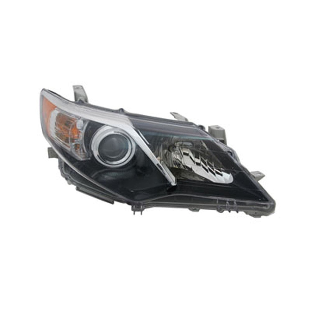 Front Right Passenger Side Halogen Headlight Assembly 2012-2014 Toyota Camry