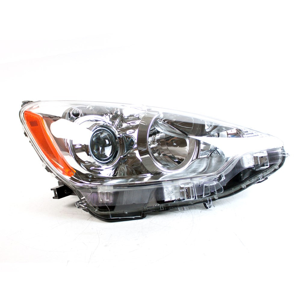Front Right Passenger Side Halogen Headlight Assembly 2012-2014 Toyota Prius C