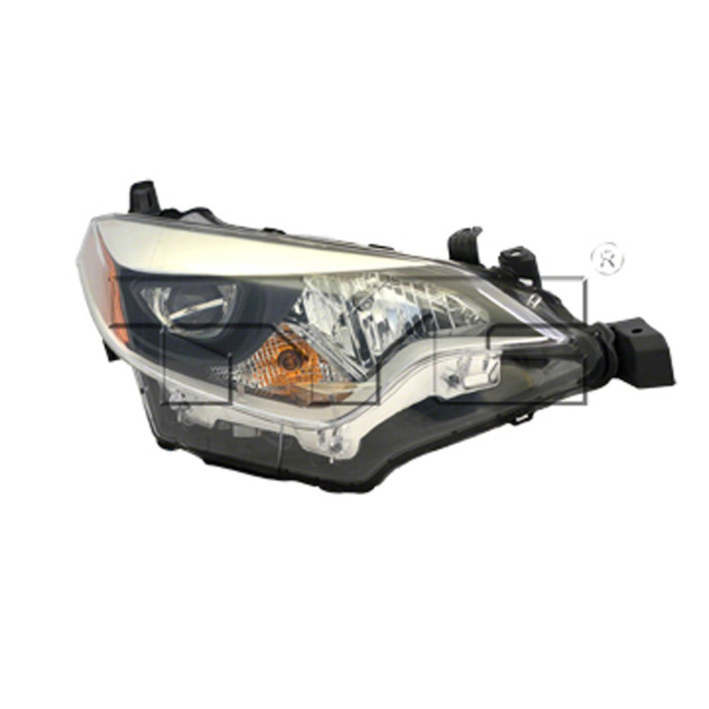 Front Right Passenger Side Headlight Assembly 2014-2016 Toyota Corolla