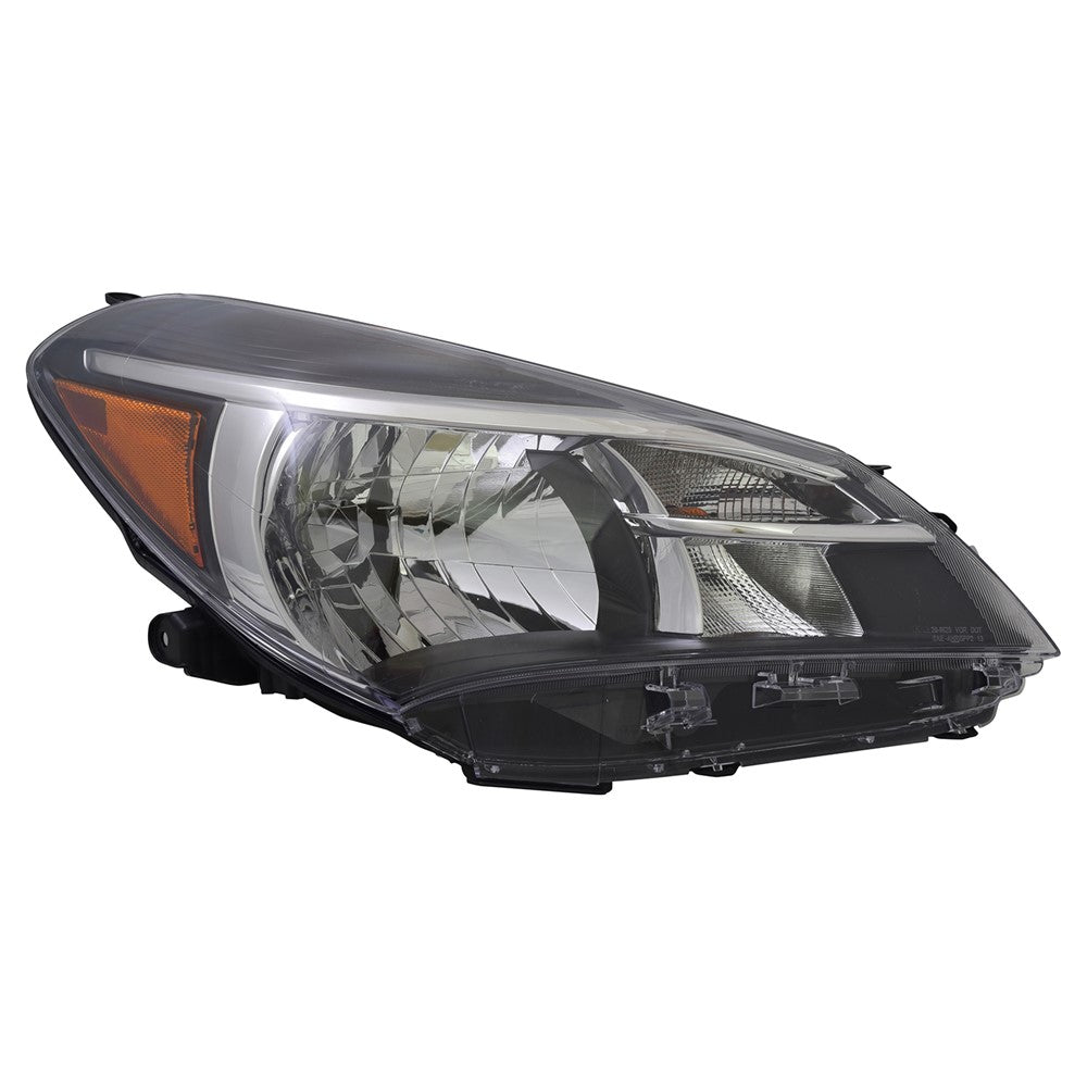 Front Right Passenger Side Halogen Headlight Lens And Housing 2015-2017 Toyota Yaris