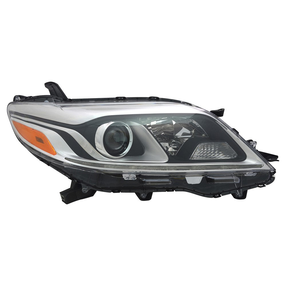 Front Right Passenger Side Halogen Headlight Assembly 2015-2020 Toyota Sienna