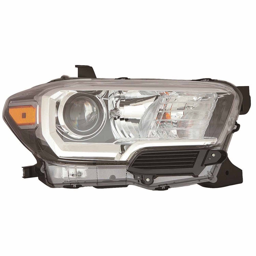 Front Right Passenger Side Halogen Headlight Assembly 2016-2017 Toyota Tacoma