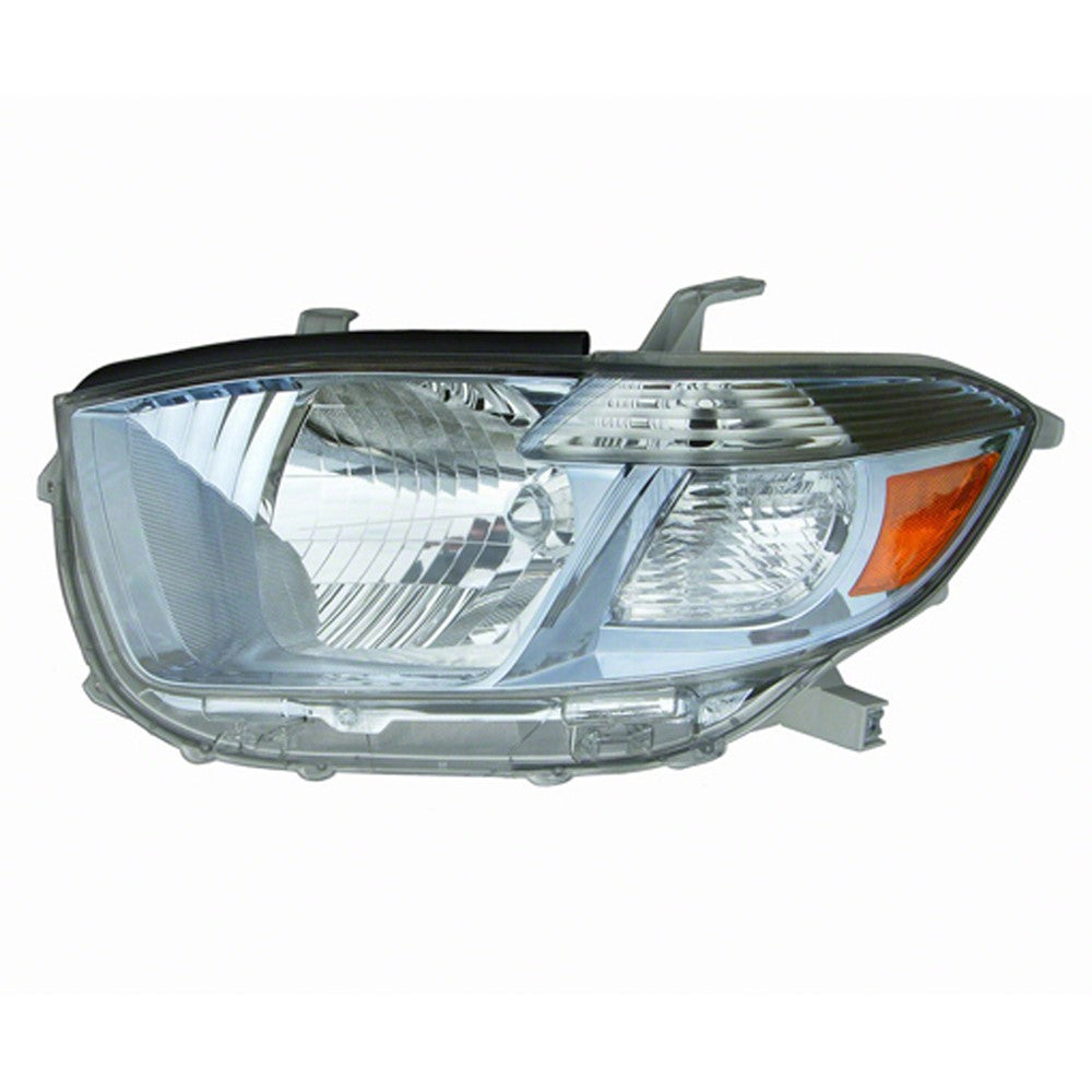 Front Left Driver Side Headlight Lens And Housing 2008-2010 Toyota Highlander