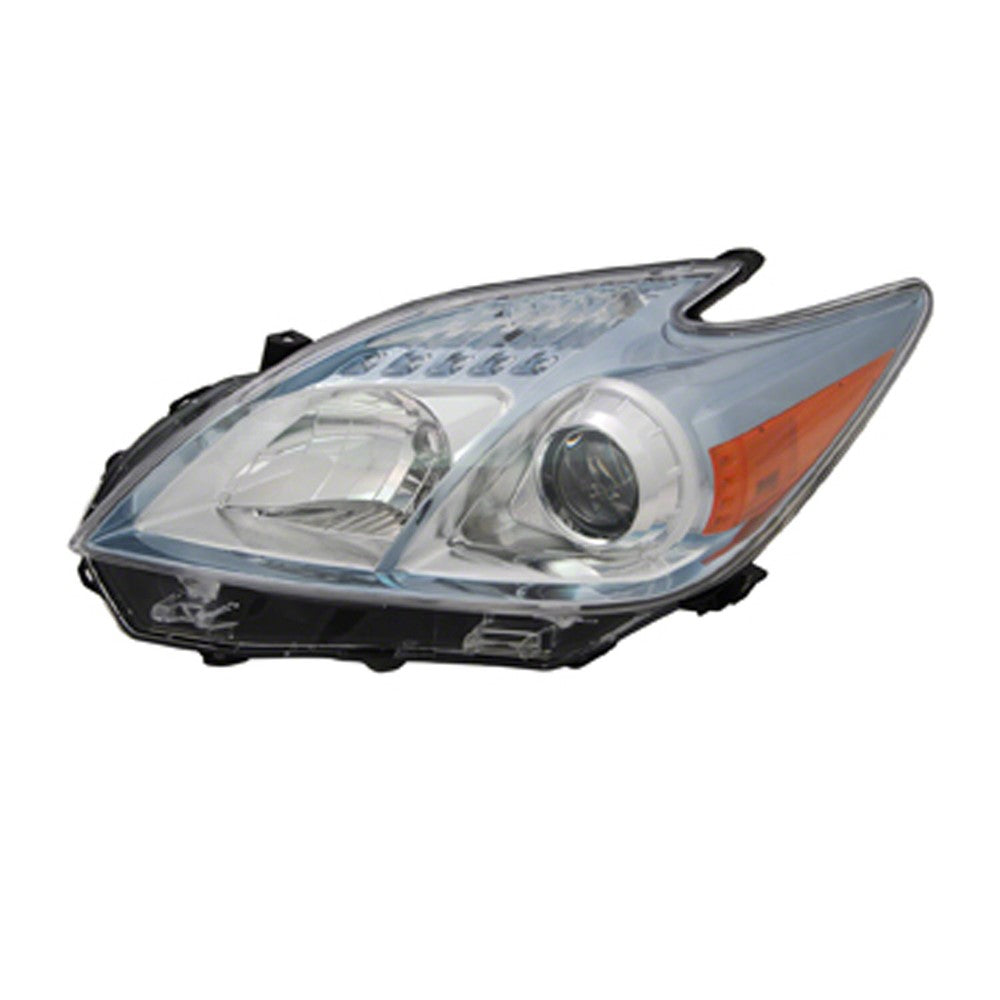 Front Left Driver Side Halogen Headlight Lens And Housing 2010-2011 Toyota Prius
