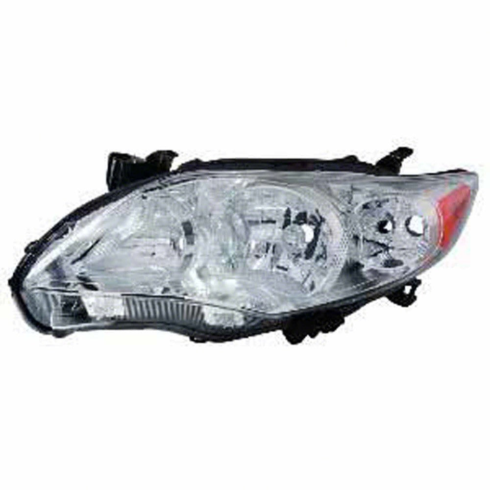 Front Left Driver Side Headlight Lens And Housing 2011-2013 Toyota Corolla