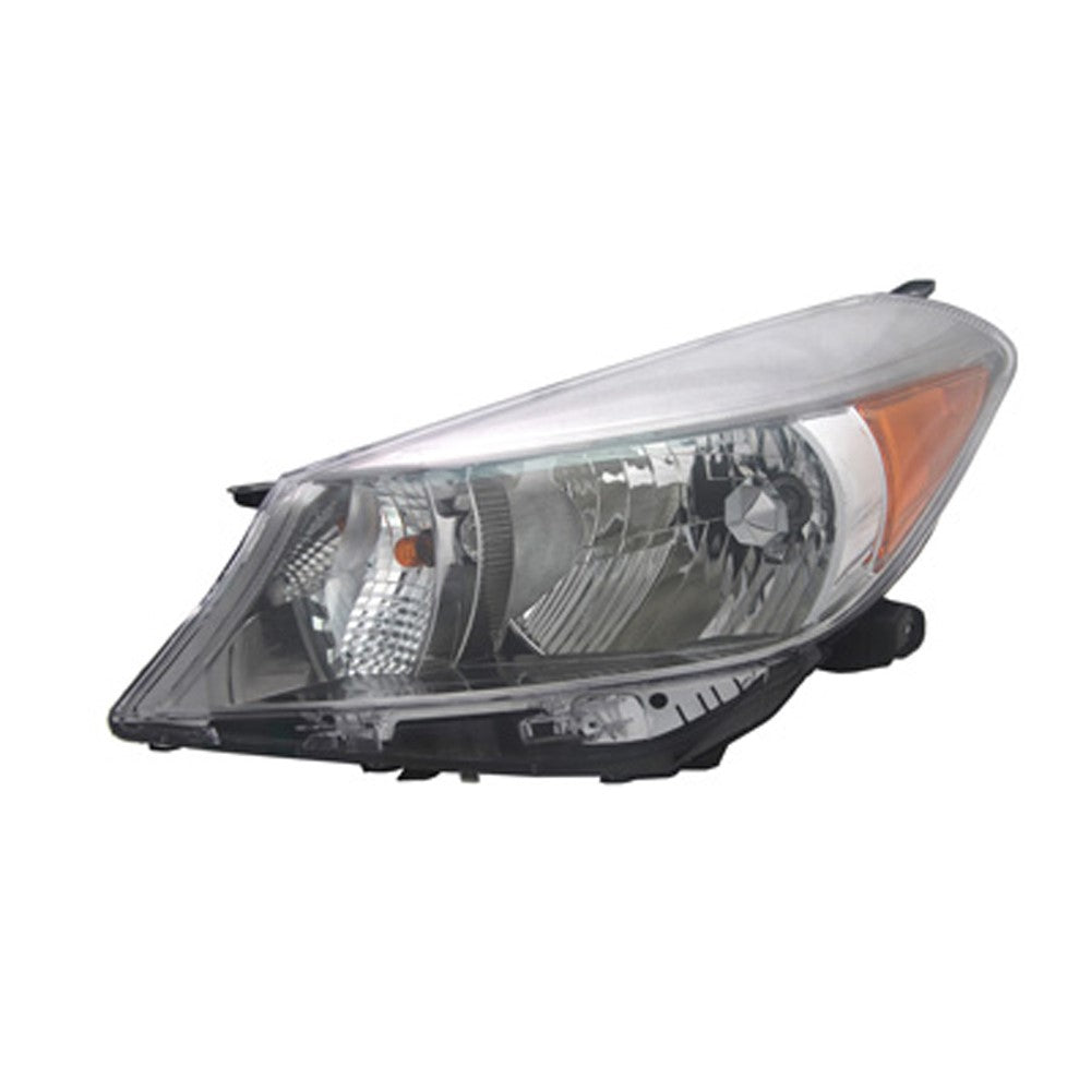 Front Left Driver Side Halogen Headlight Lens And Housing 2012-2014 Toyota Yaris