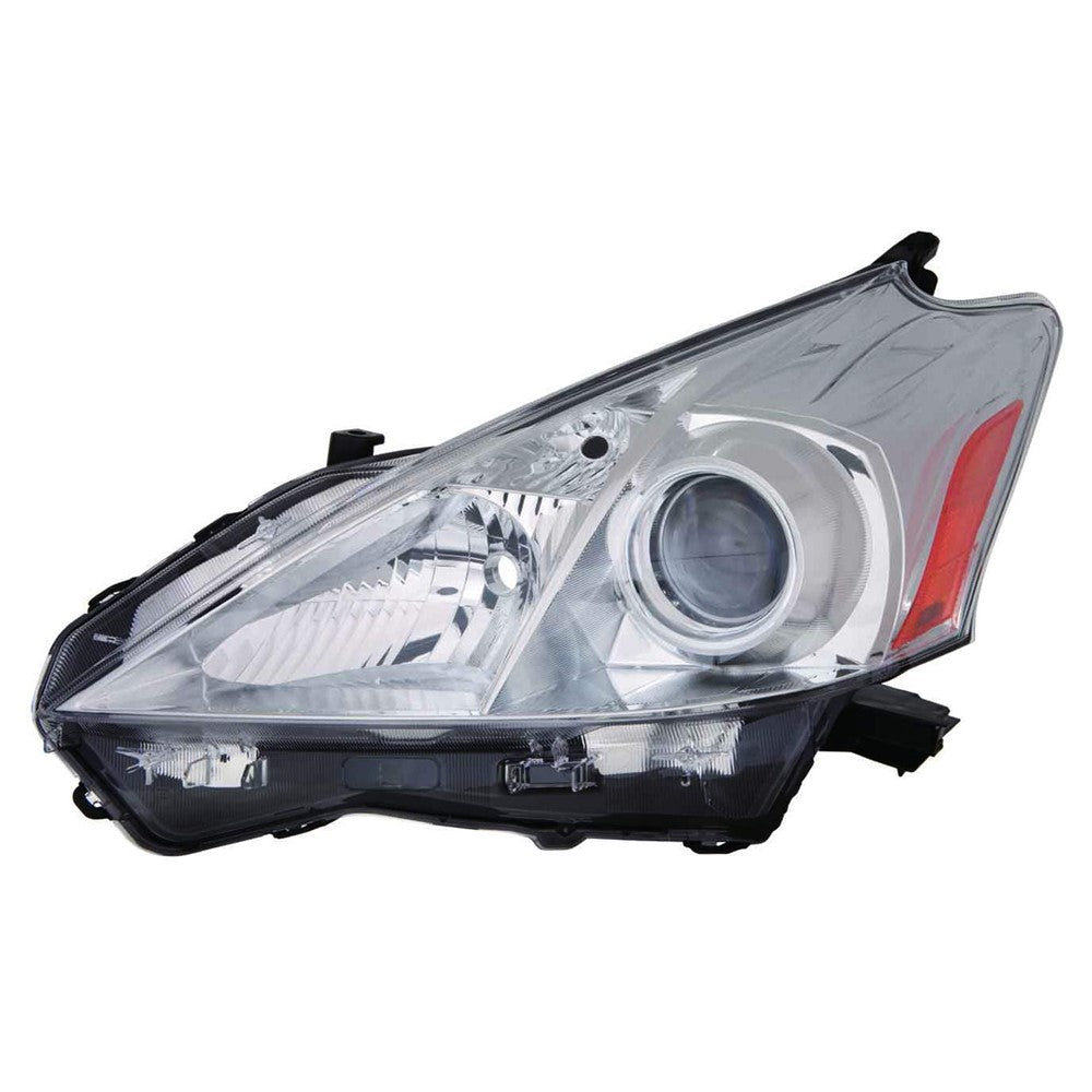 Front Left Driver Side Halogen Headlight Lens And Housing 2012-2014 Toyota Prius V