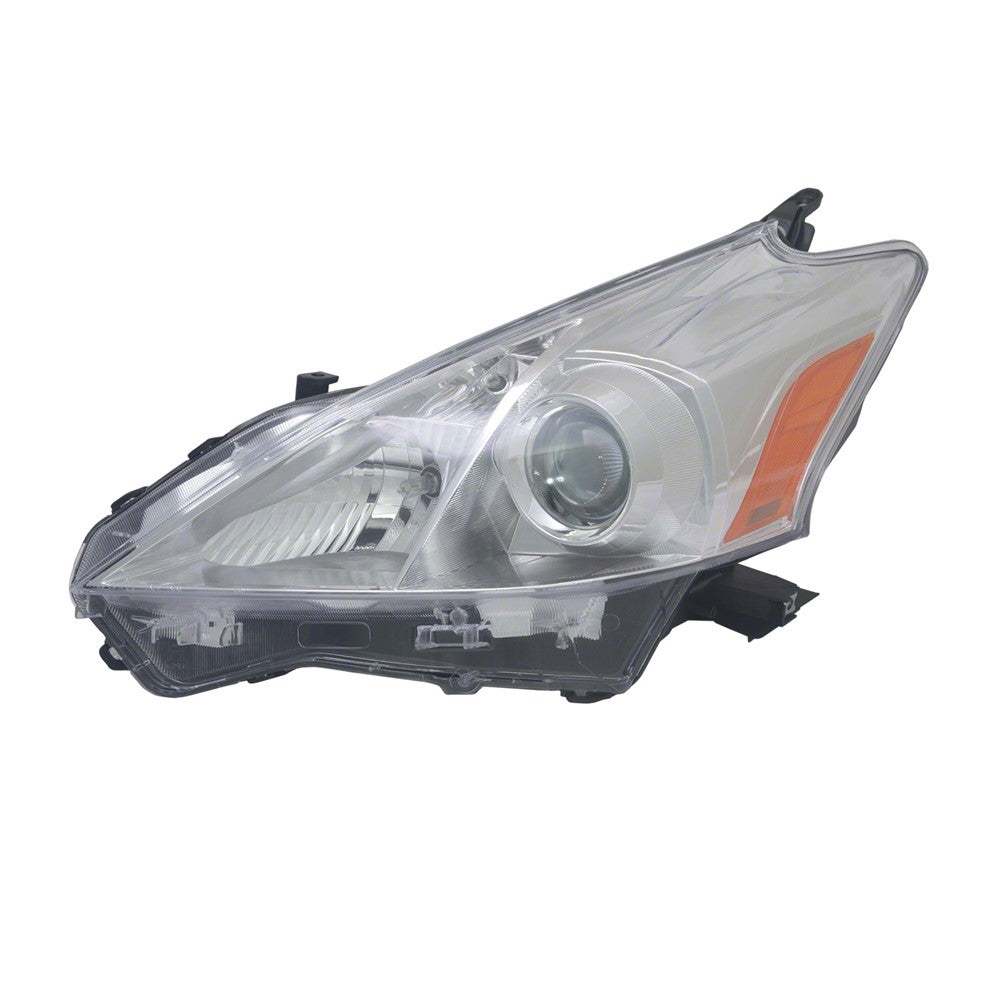 Front Left Driver Side Halogen Headlight Lens And Housing 2012-2014 Toyota Prius V