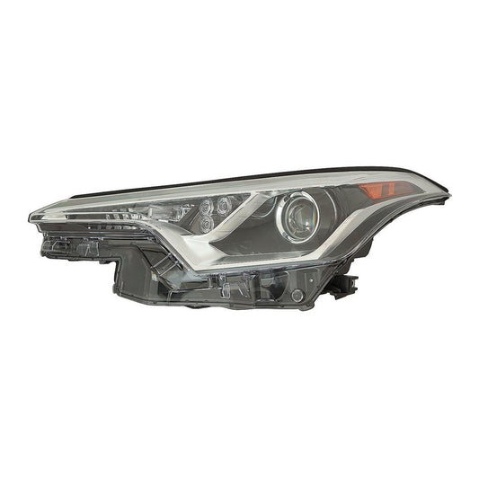 Front Left Driver Side Halogen Headlight Lens And Housing 2018-2019 Toyota C-Hr