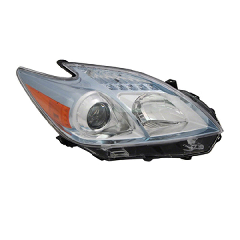 Front Right Passenger Side Halogen Headlight Lens And Housing 2010-2011 Toyota Prius