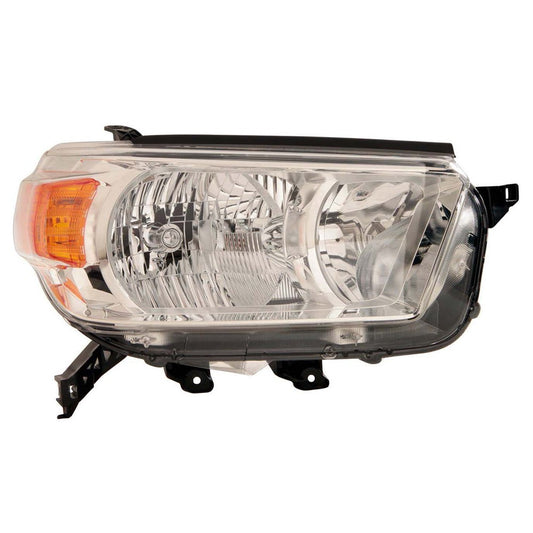 Front Right Passenger Side Headlight Lens And Housing 2010-2013 Toyota 4runner