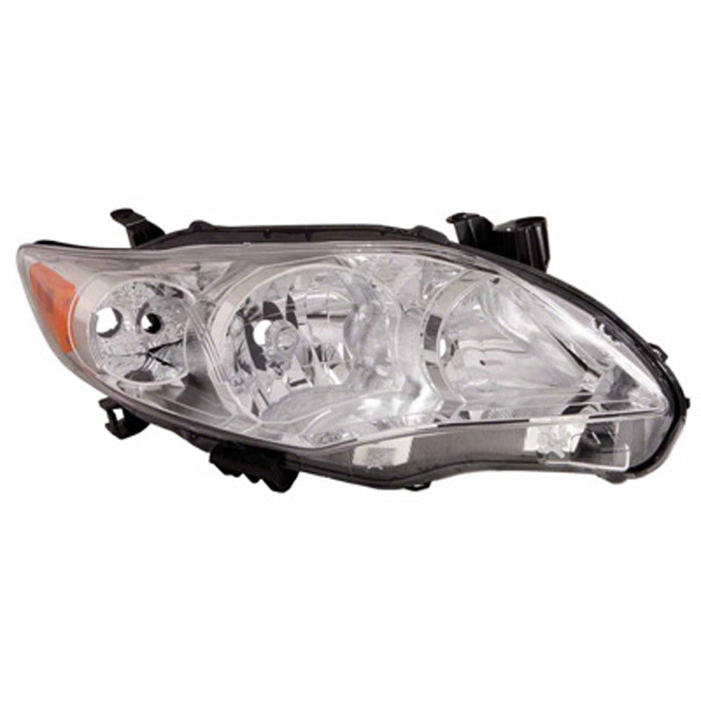 Front Right Passenger Side Headlight Lens And Housing 2011-2013 Toyota Corolla