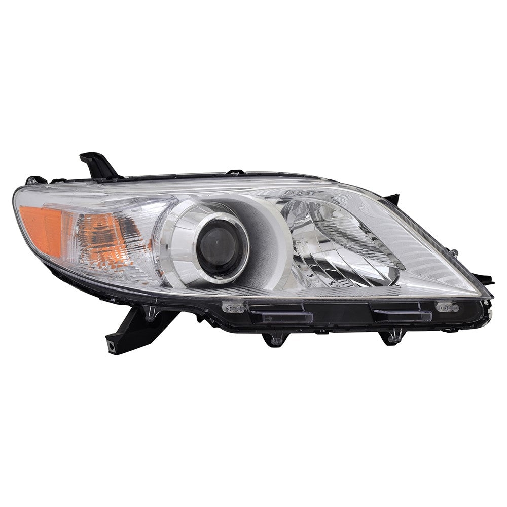 Front Right Passenger Side Hid Headlight Lens Housing 2011-2014 Toyota Sienna