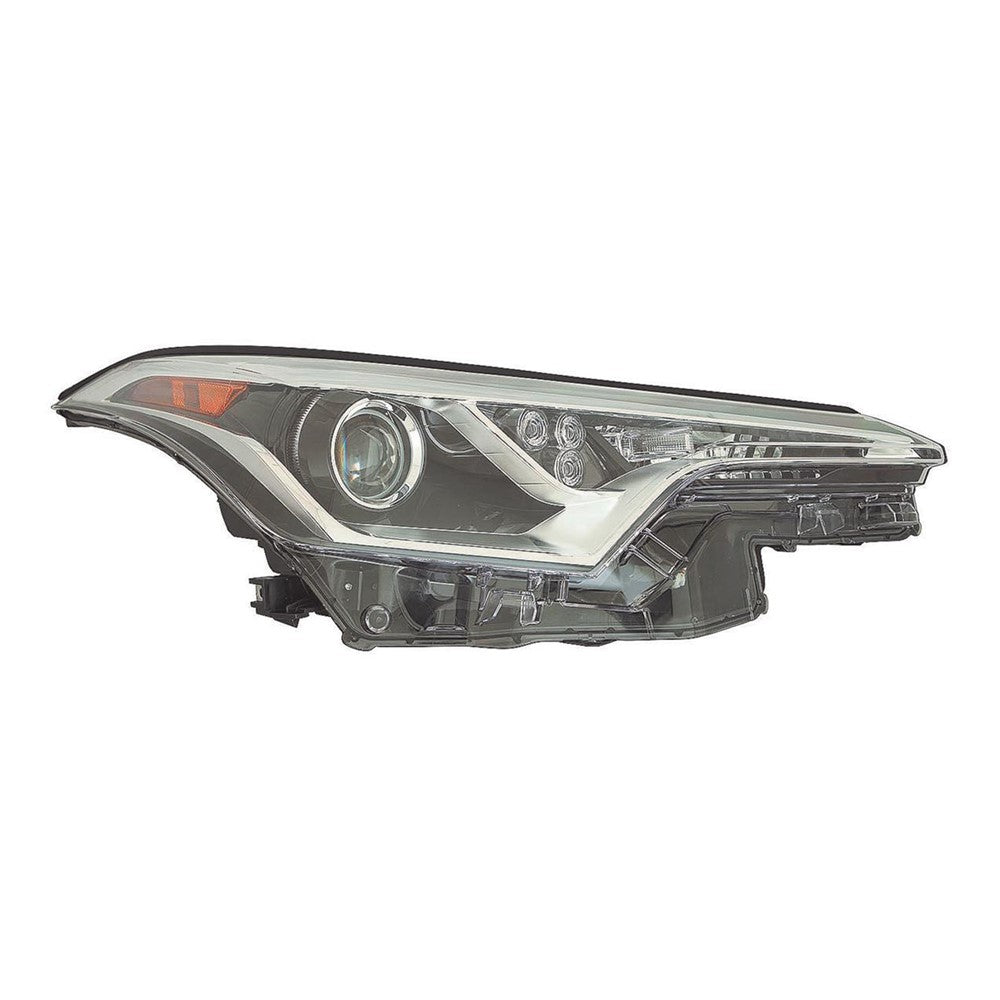 Front Right Passenger Side Halogen Headlight Lens Housing 2018-2019 Toyota C-Hr