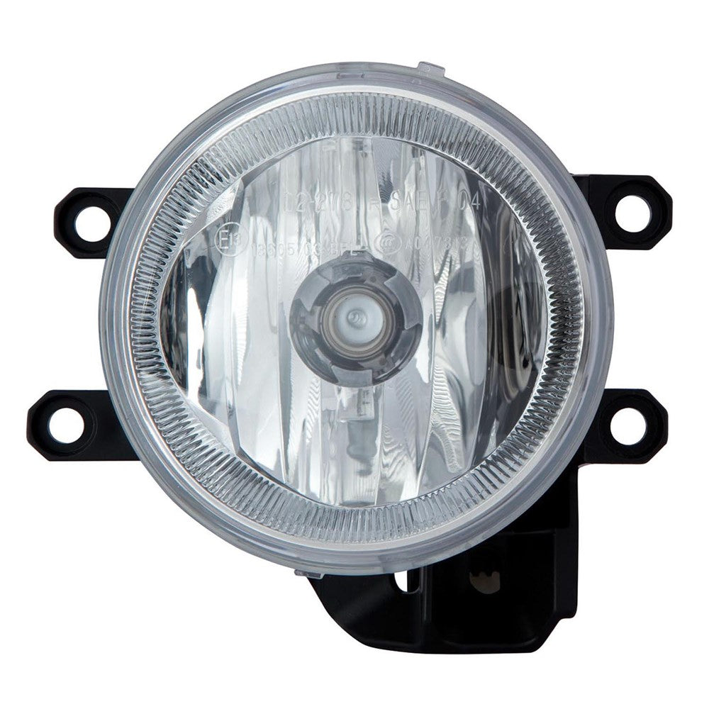 Front Left Driver Side Round Halogen Fog Light Assembly 2014-2023 Lexus Rx350, Rx450h & Toyota Corolla, Highlander, Tundra, Rav4, Tacoma