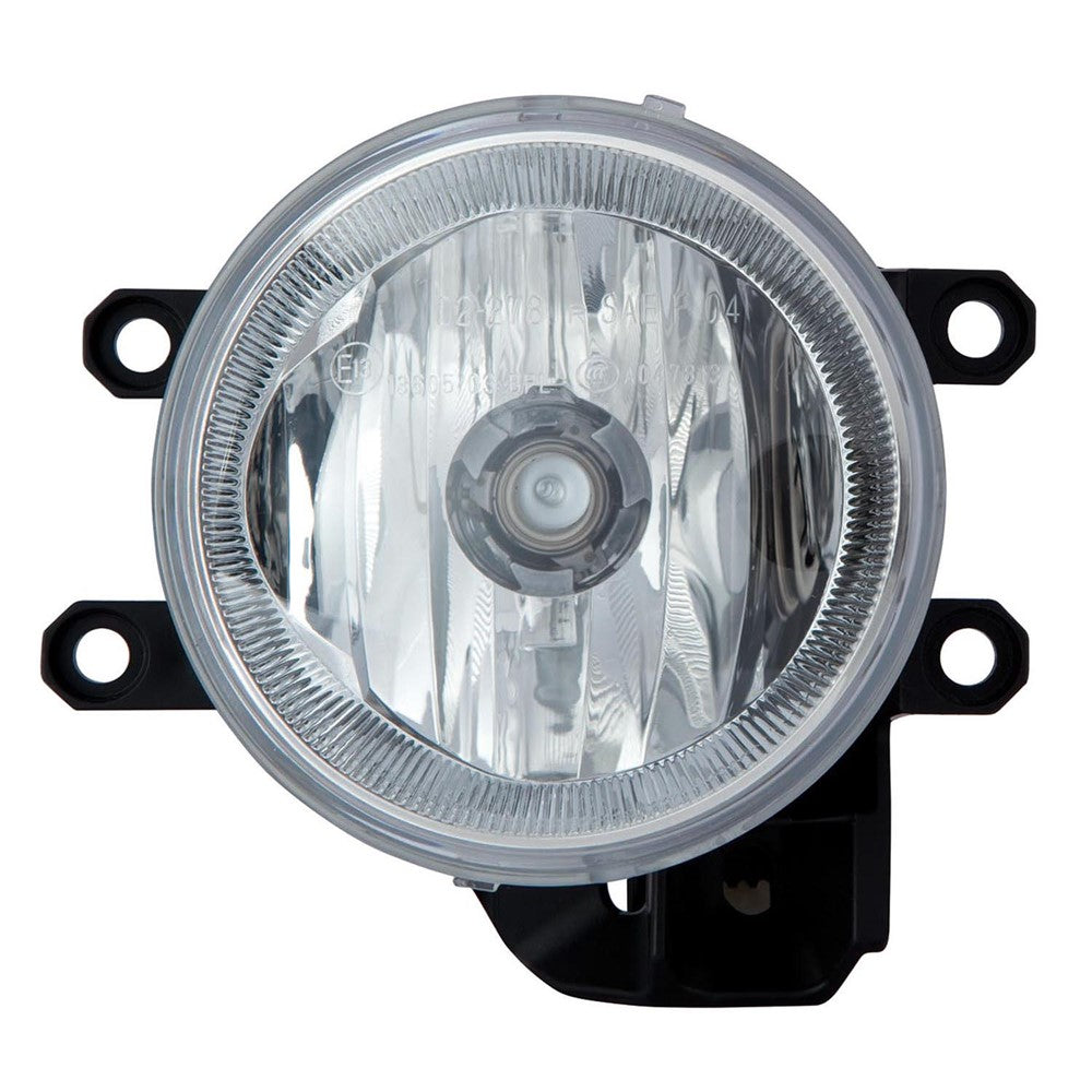 Front Left Driver Side Round Halogen Fog Light Assembly 2014-2023 Lexus Rx350, Rx450h & Toyota Corolla, Highlander, Tundra, Rav4, Tacoma