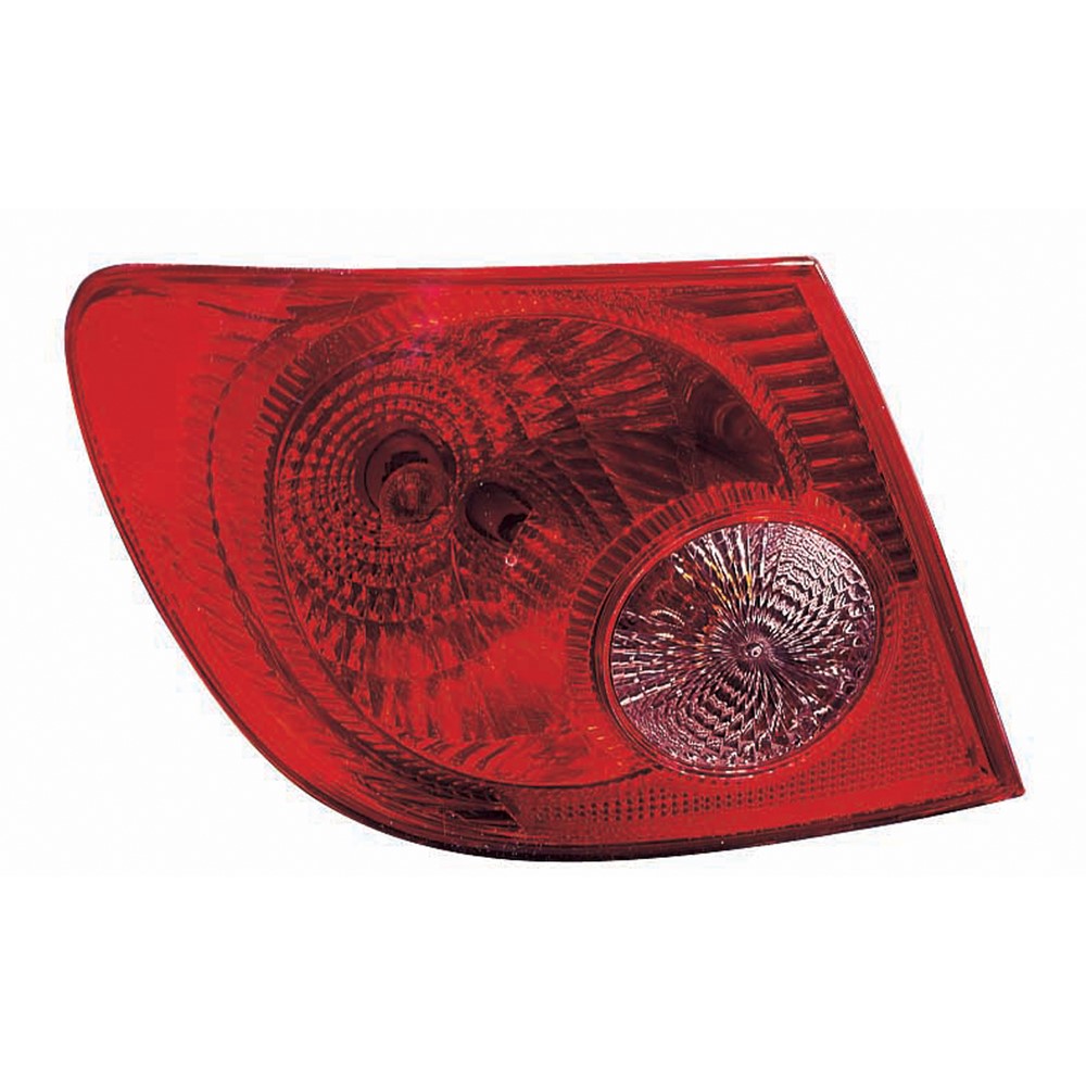 Rear Left Driver Side Tail Light Assembly 2005-2008 Toyota Corolla