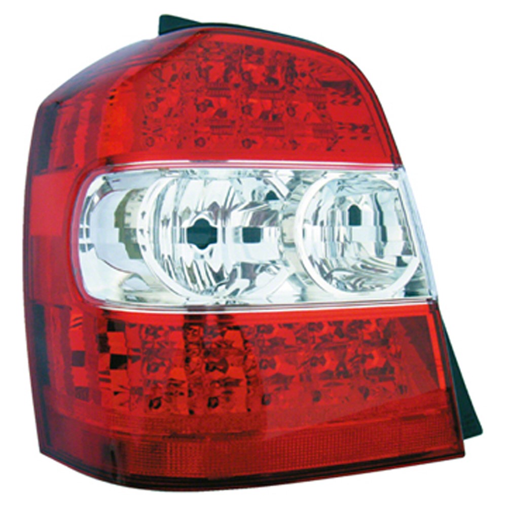 Rear Left Driver Side Tail Light Lens And Housing 2006-2007 Toyota Highlander