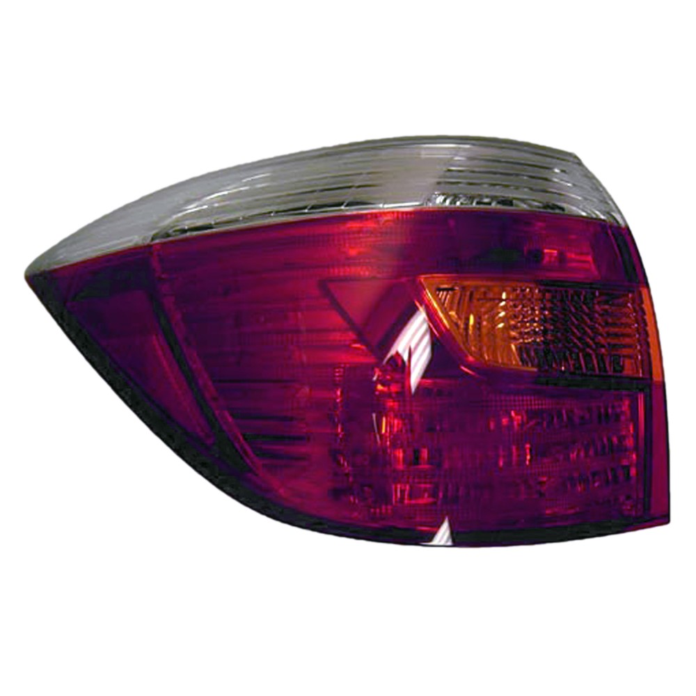 Rear Left Driver Side Tail Light Lens And Housing 2008-2010 Toyota Highlander