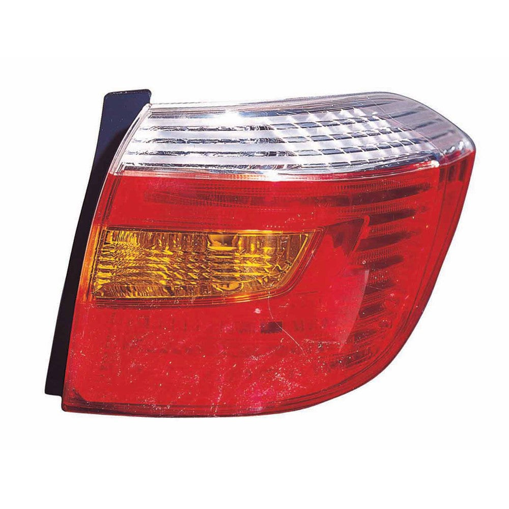 Rear Right Passenger Side Tail Light Lens And Housing 2008-2010 Toyota Highlander
