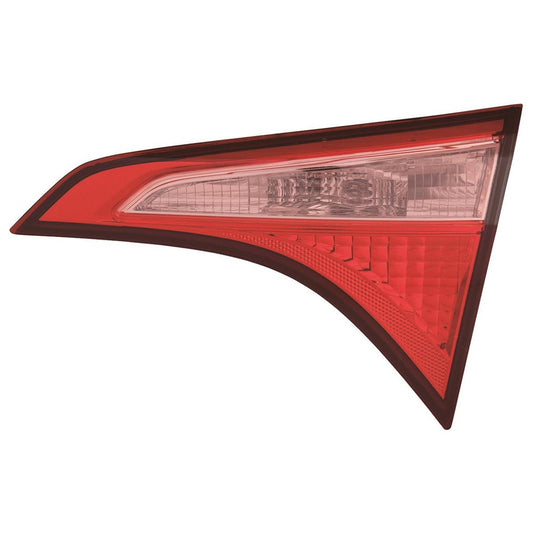 Rear Left Driver Side Inner Bulb Type Tail Light Assembly 2017-2019 Toyota Corolla