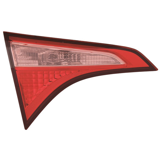 Rear Right Passenger Side Inner Bulb Type Tail Light Assembly Made Of Abs Plastic 2017-2019 Toyota Corolla