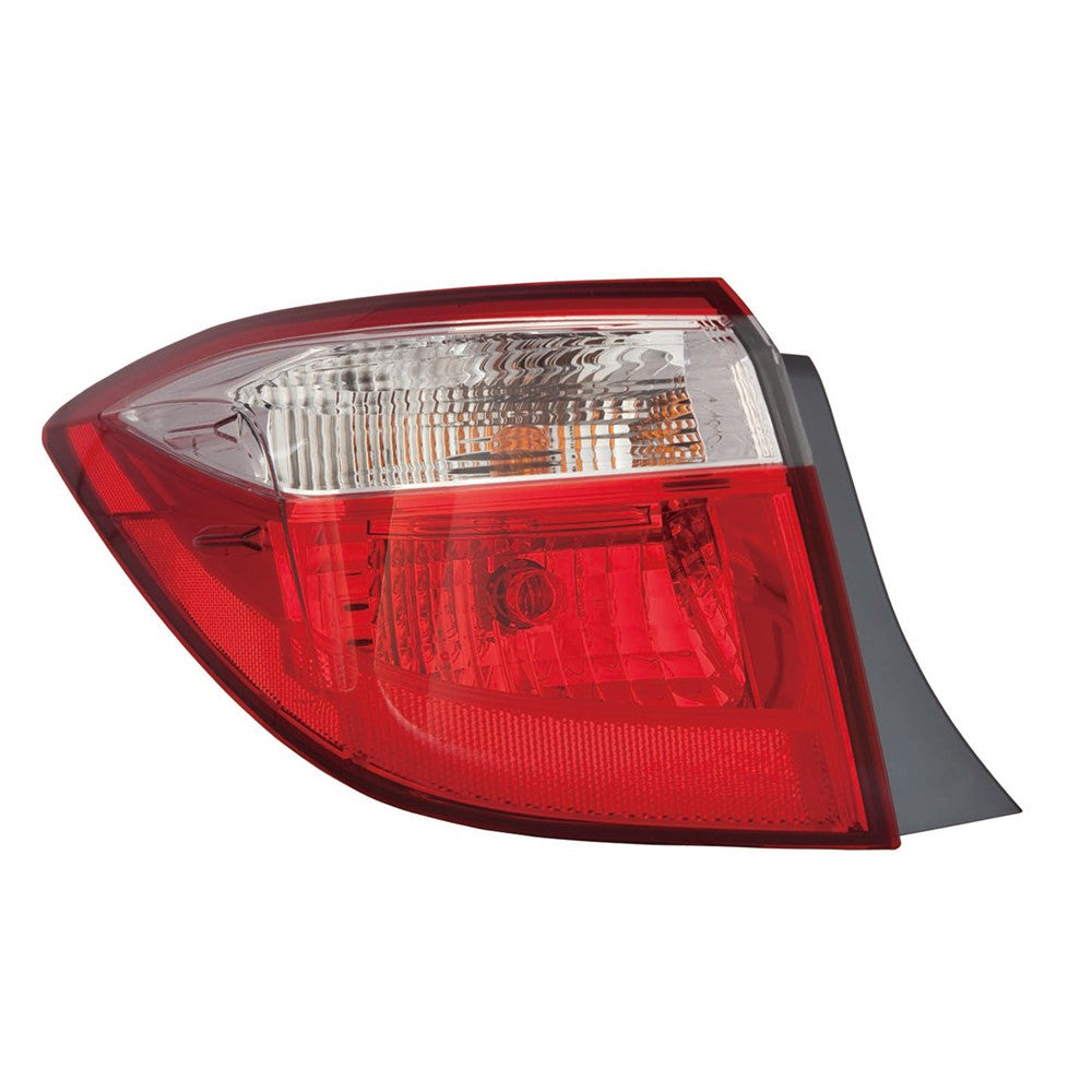 Rear Left Driver Side Outer Tail Light Assembly 2014-2016 Toyota Corolla