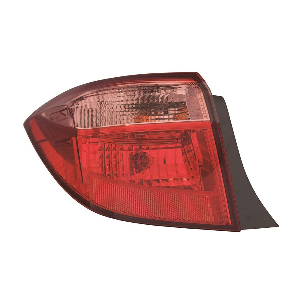 Rear Left Driver Side Outer Tail Light Assembly 2017-2019 Toyota Corolla