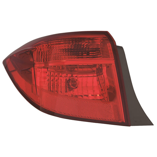 Rear Left Driver Side Outer Tail Light Assembly 2017-2019 Toyota Corolla