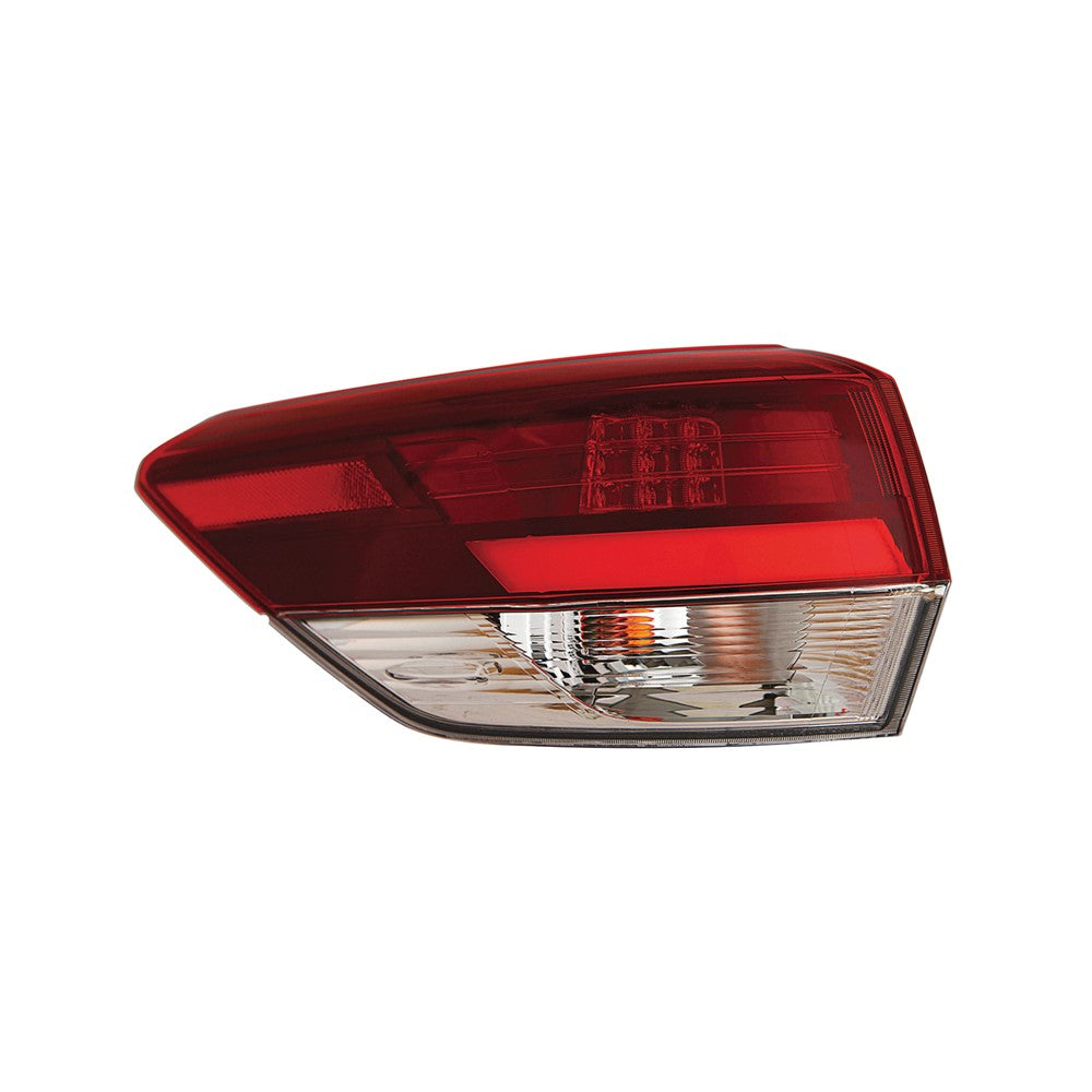 Rear Left Driver Side Outer Tail Light Assembly 2019 Toyota Highlander