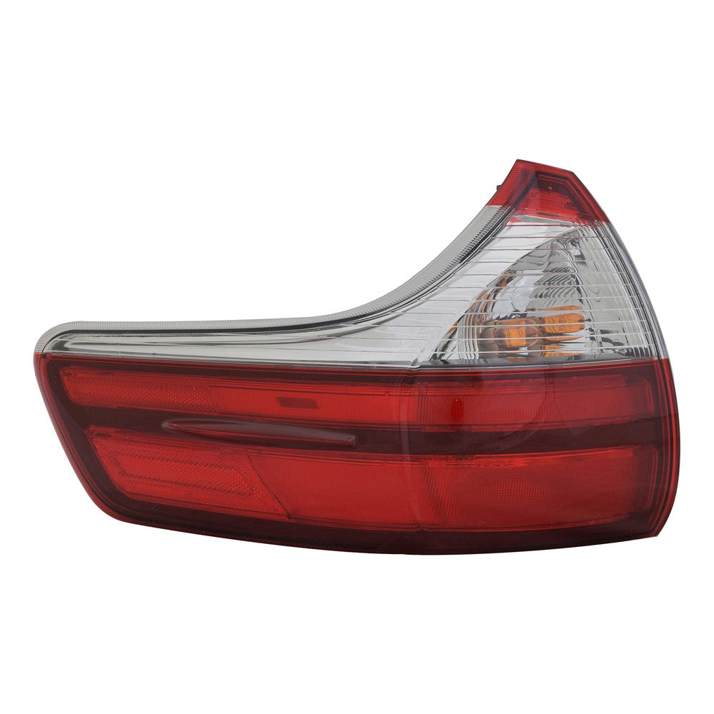 Rear Left Driver Side Outer Tail Light Assembly 2020 Toyota Sienna