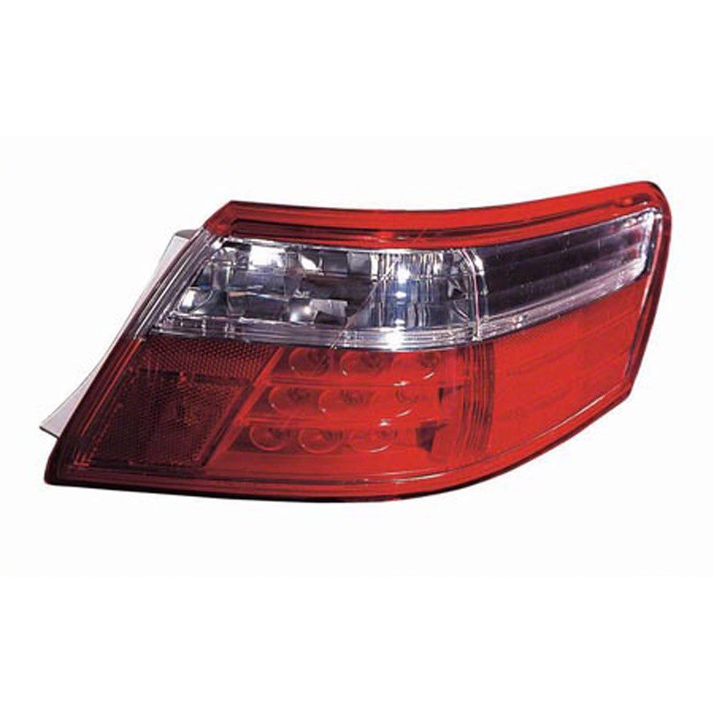 Rear Right Passenger Side Outer Led Tail Light Lens And Housing 2007-2009 Toyota Camry