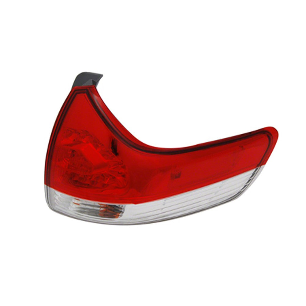 Rear Right Passenger Side Outer Tail Light Assembly 2011-2014 Toyota Sienna