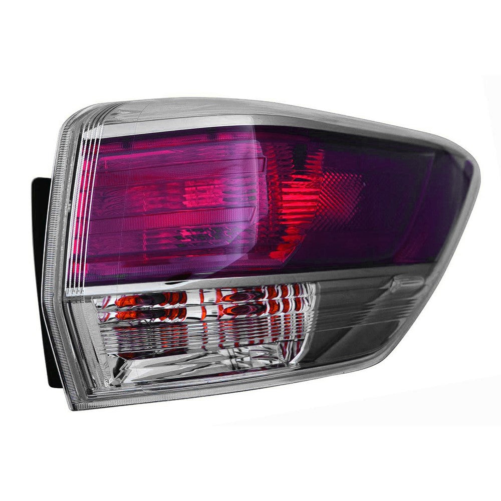 Rear Right Passenger Side Outer Tail Light Assembly 2014-2016 Toyota Highlander