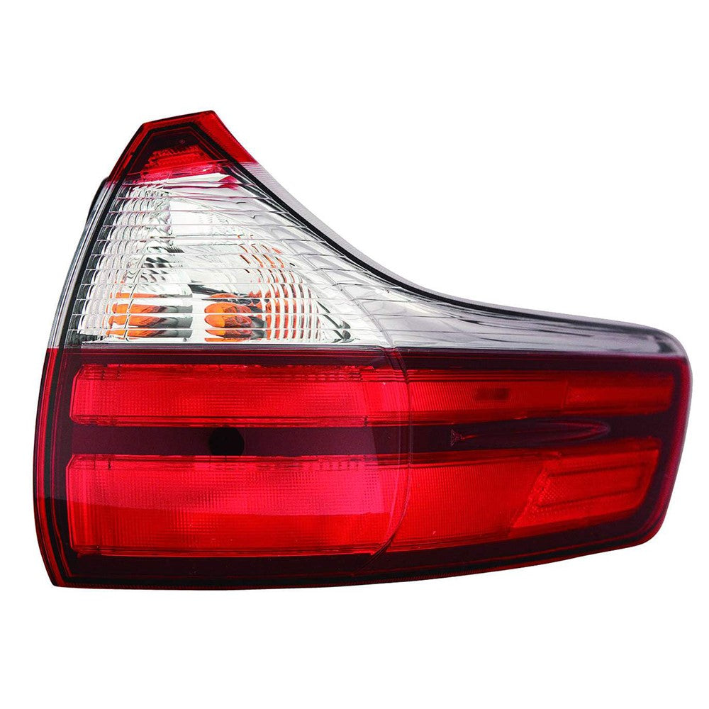 Rear Right Passenger Side Outer Tail Light Assembly 2015-2019 Toyota Sienna