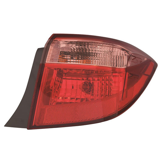 Rear Right Passenger Side Outer Tail Light Assembly 2017-2019 Toyota Corolla