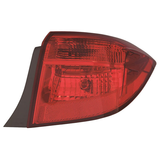 Rear Right Passenger Side Outer Tail Light Assembly 2017-2019 Toyota Corolla