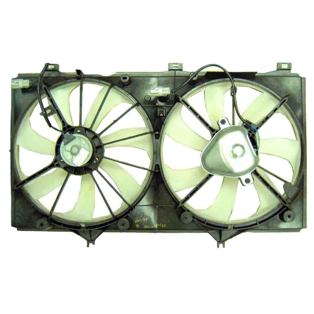 Dual Fan Assembly For Models With 2.4l L4 2007-2009 Toyota Camry