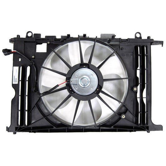 Radiator Fan Assembly Without Control Unit For Models With 1.8l L4 2009-2013 Pontiac Vibe & Toyota Corolla, Matrix