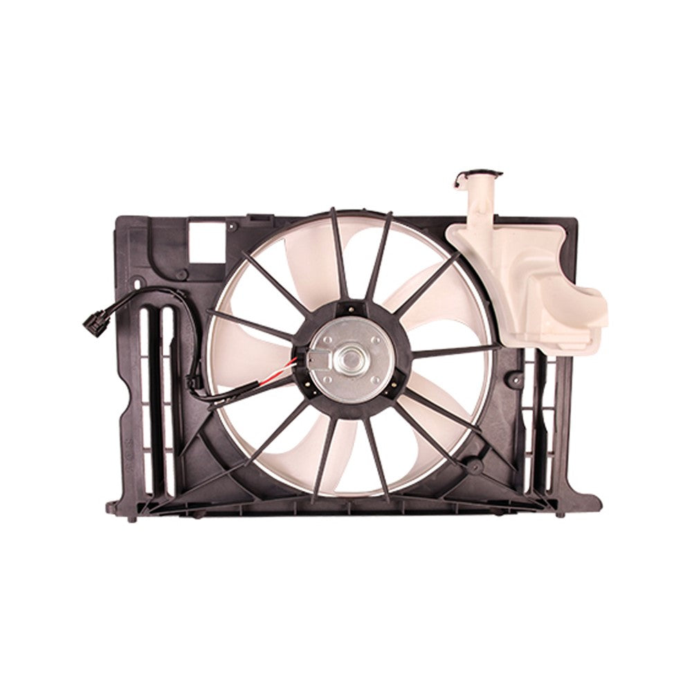 Radiator And Condenser Fan Assembly With One Big Fan 2014-2019 Toyota Corolla