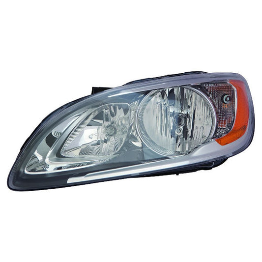 Front Left Driver Side Halogen Headlight Assembly 2014-2018 Volvo S60, V60