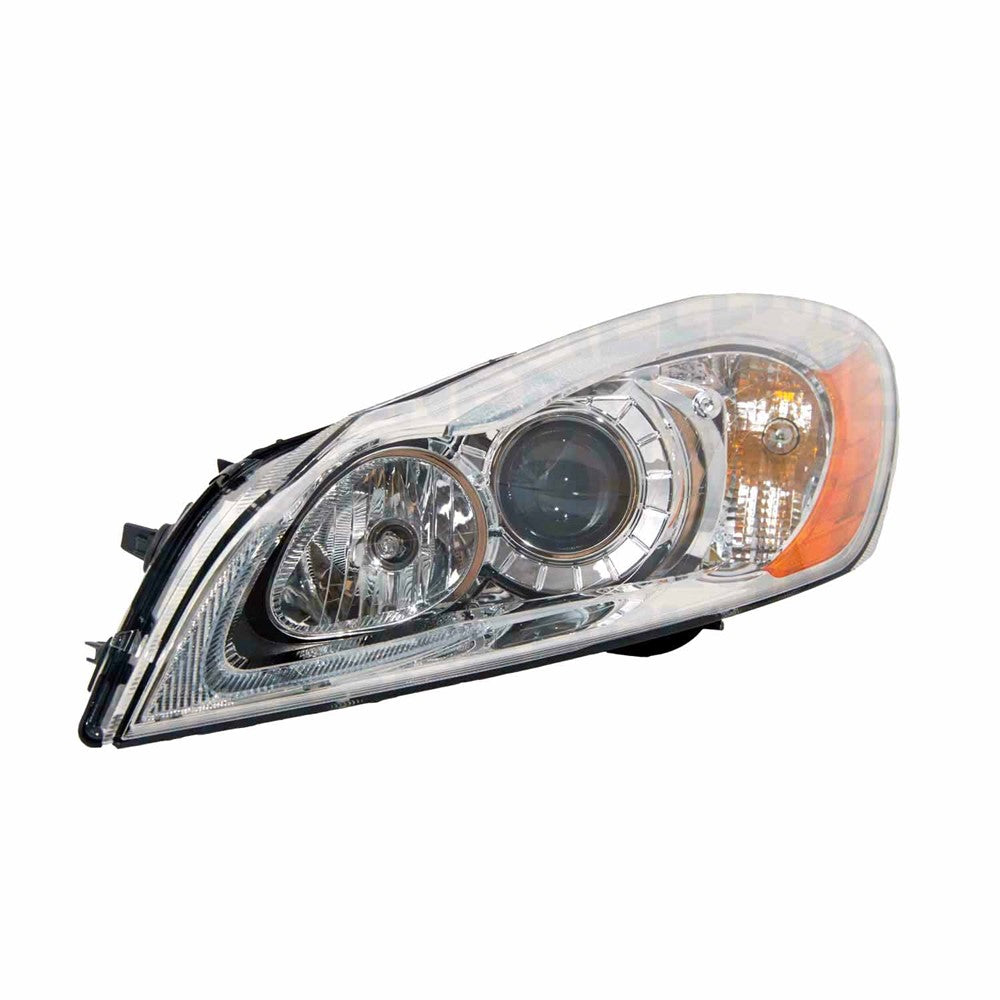Front Left Driver Side Halogen Headlight Assembly Supplied By Tier 1 Manufacturer 2010-2013 Volvo C70