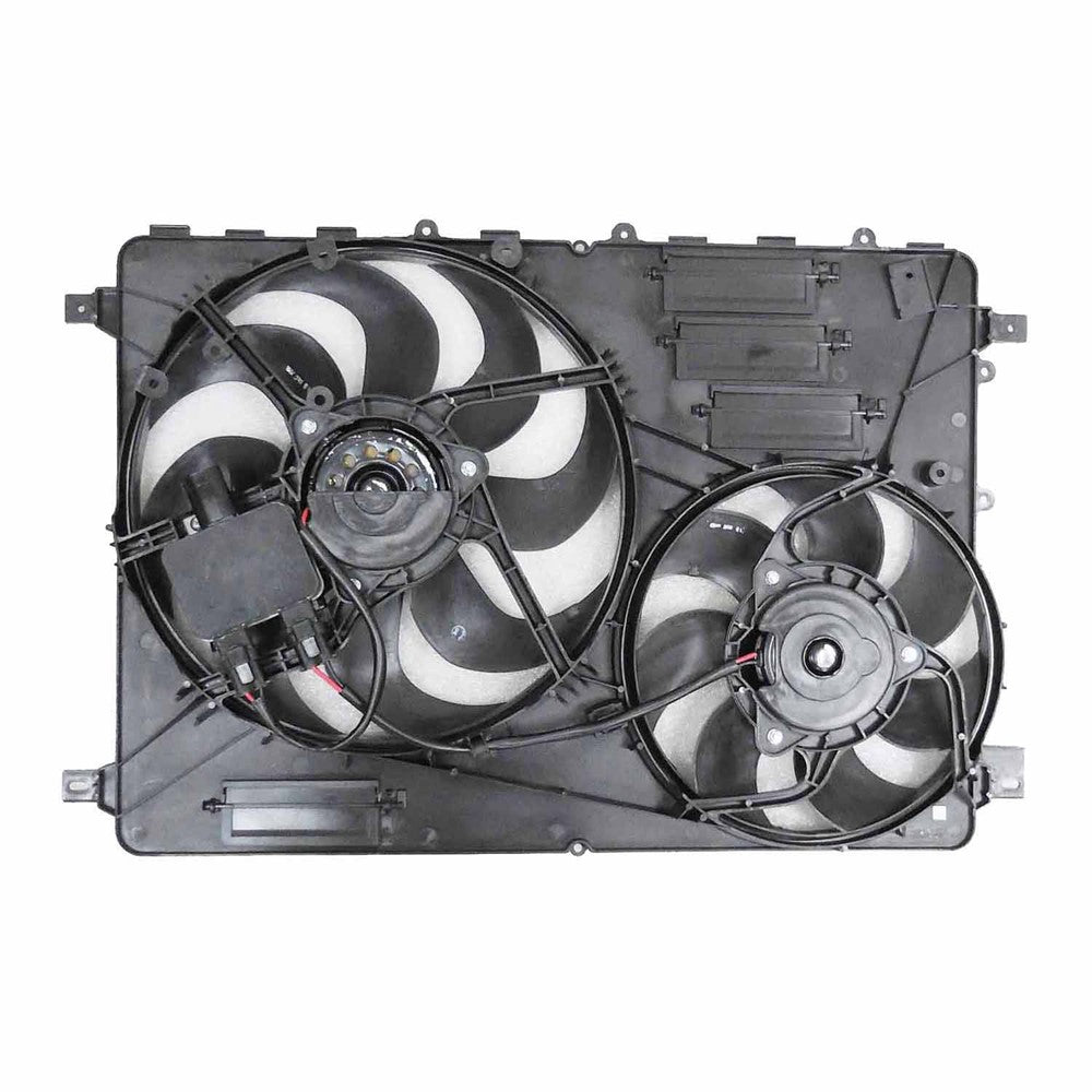 Dual Radiator And Condenser Fan Assembly 2007-2018 Volvo S80, V70, Xc70, Xc60, S60, V60