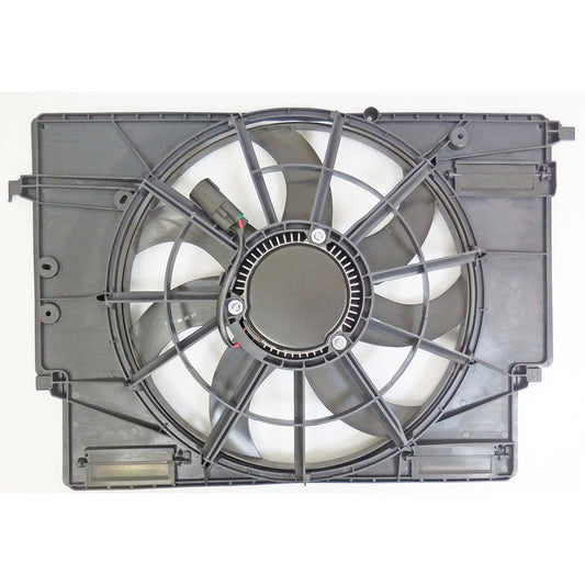 Radiator And Condenser Fan Assembly With One Big Fan 2019-2021 Volvo Xc40