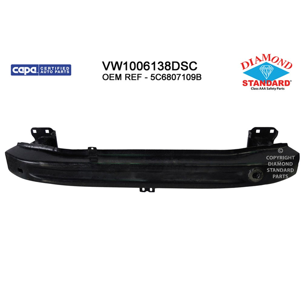 Front Bumper Impact Bar 2011-2018 Volkswagen Jetta